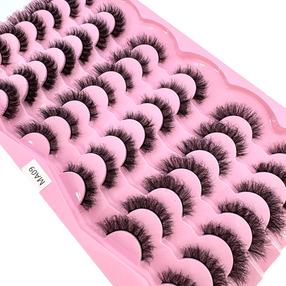 21 pares de cílios postiços de vison falso 3d natural longo cílios postiços 3d cílios de vison macio macio cílios extensão kit de maquiagem cilios