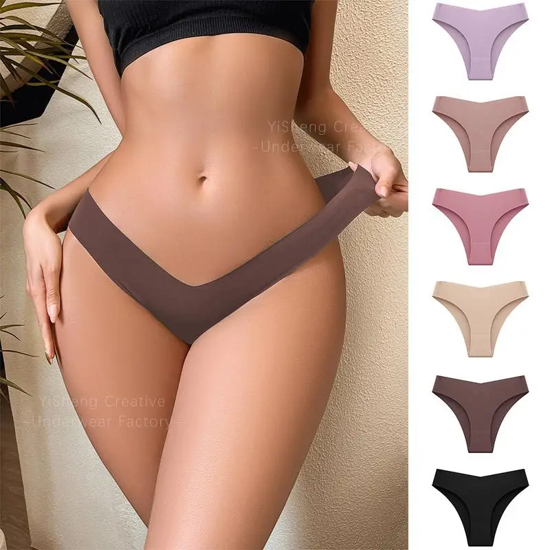 

Women's Sexy Low-rise Briefs, Sports One-piece Pure Cotton Crotch Large-size Underwear, Seamless Women's Gift-giving Goods