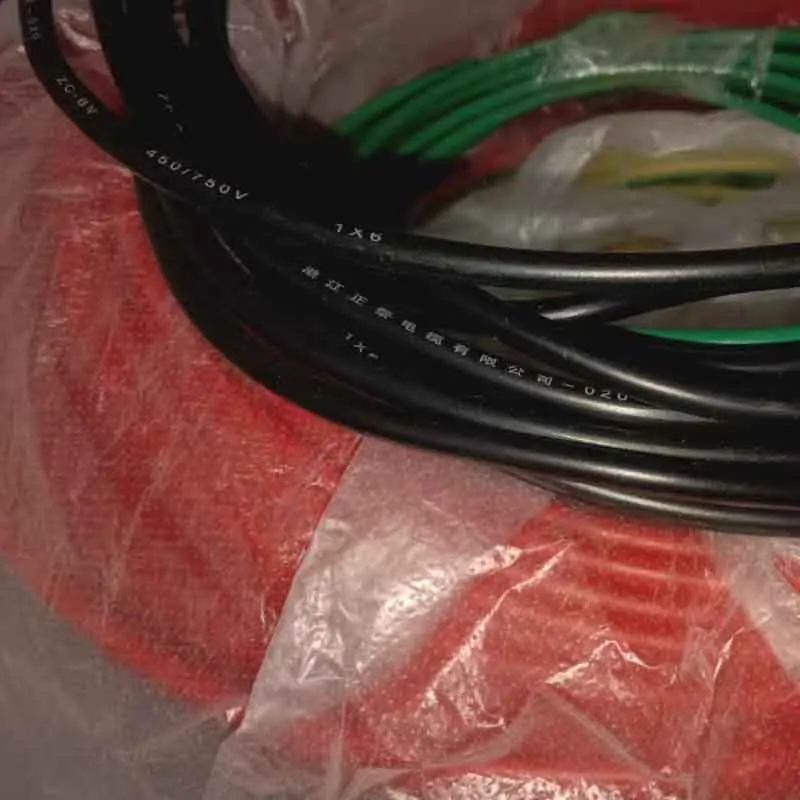 10AWG Single Core Electric Wires Hard Copper Cable PVC Insulated Electrical House Wiring 4mm2 Building Cord For Clearance Sale