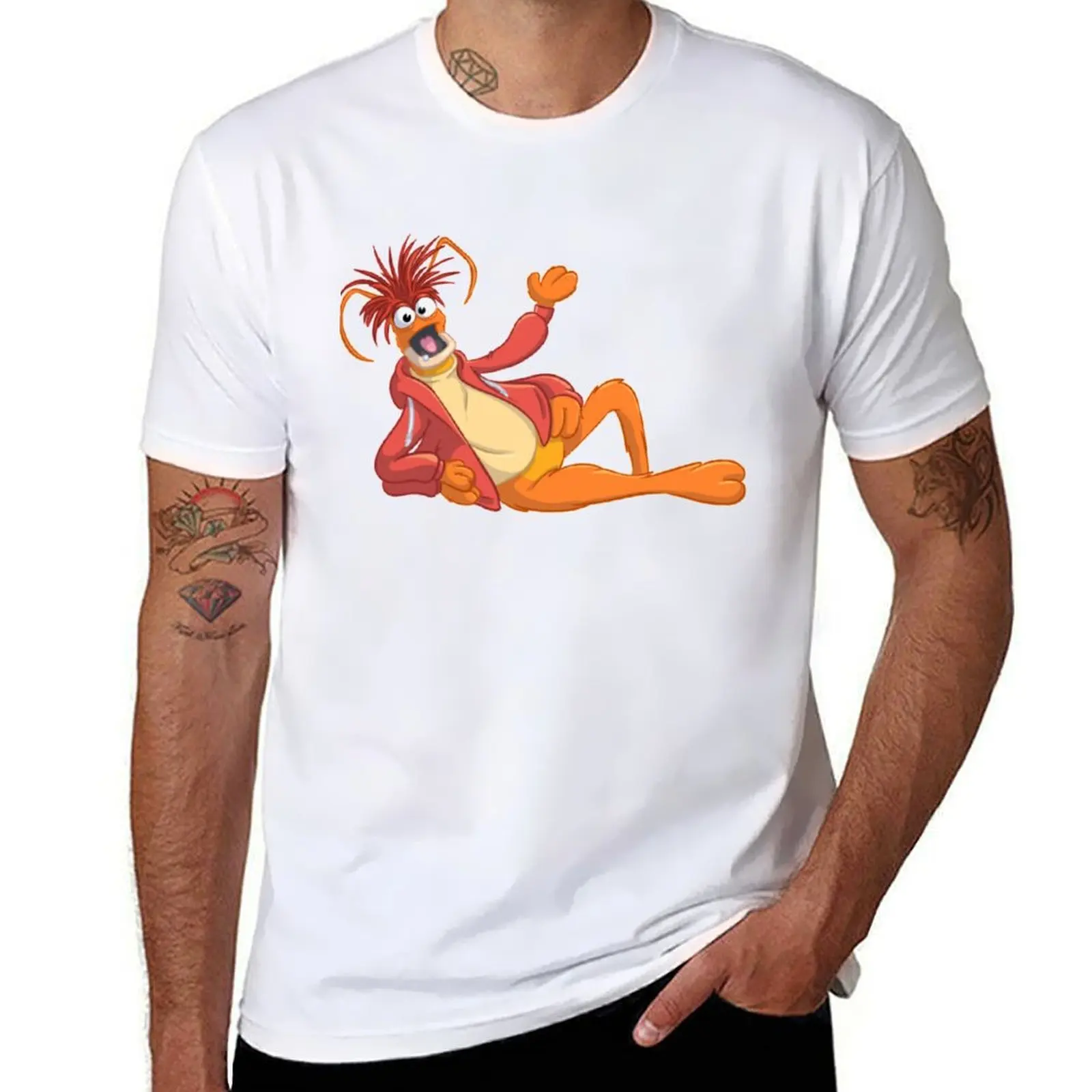 

King the Prawn Pepe T-Shirt Holiday Party T-Shirt for Men