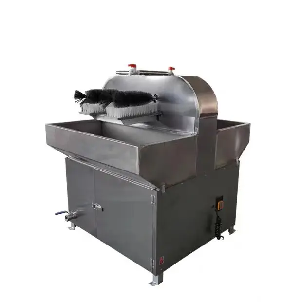 

Semi-automatic Rotary Cosmetic Beer Wine Water Plastic Glass Bottle Washing Machine