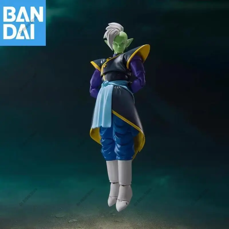 Echte Bandai S.h.figuarts Dragon Ball Super Zamasu 14Cm Pvc Original Anime Action Figur Modell Sammler Ornament Spielzeug Geschenk