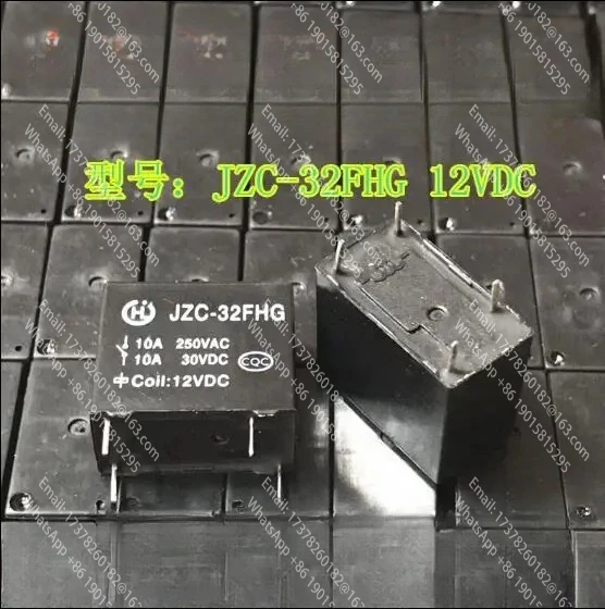 

Реле 12 В JZC-32FHG-12VDC JZC32FHG12VDC JZC 32FHG 12VDC DC12V 10A 4PIN