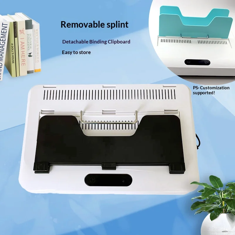 Thermische bindmachine JH-600 zonder voorverwarmen, bindt 600 pagina's in 60 seconden voor kantoordocumenten, contracten & rapporten