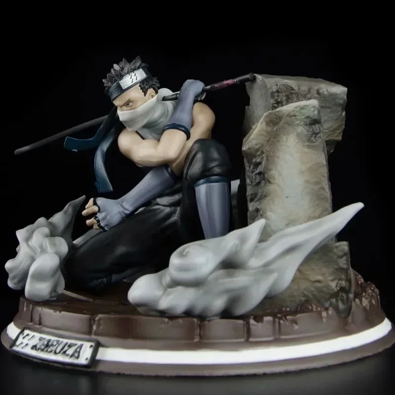 

Box-packed Anime Peripheral Figure Naruto Momochi Zabuza GK Endure Knife PVC Action Figure Collectible Model Doll Toy 16cm