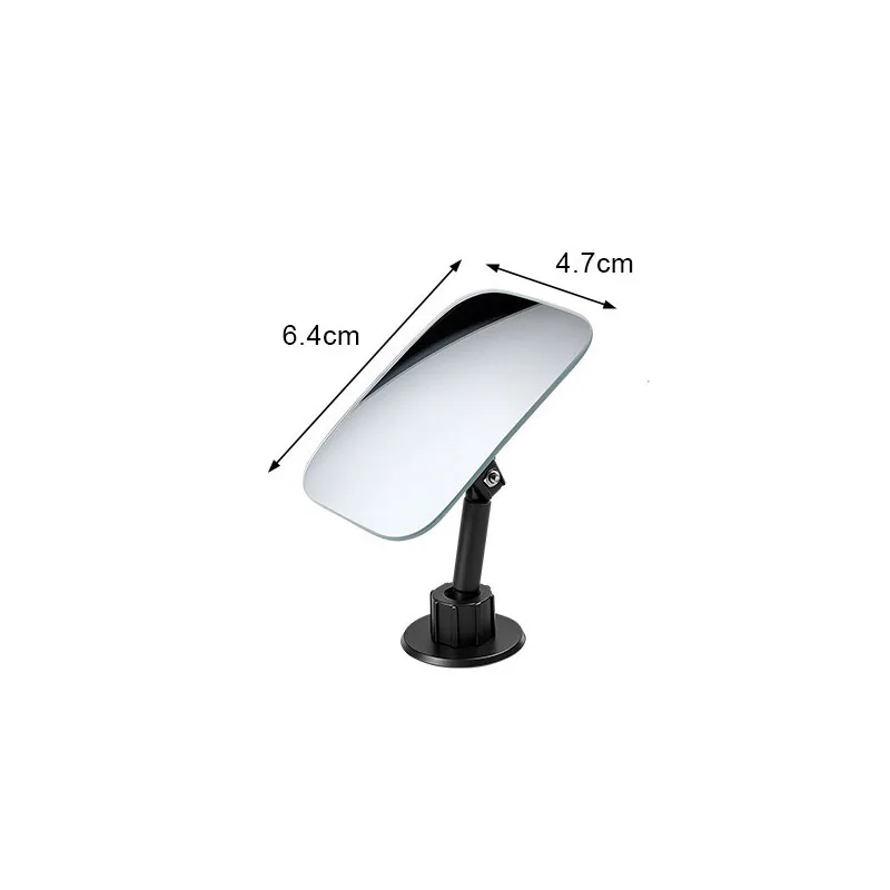 Blind Spot Mirror for Car HD Convex Mirrow Square 360 Adjustable Wide Angle Car Rear View Side Mirror Parking Auxiliary Mirrors view 3