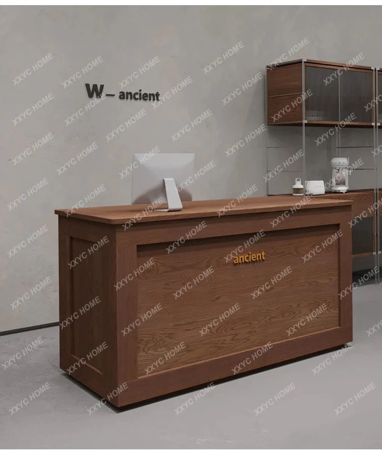 C-S Simple Bar Table Clothing Store Cabinet Small Luxury High-End Display Cabinet Front Desk