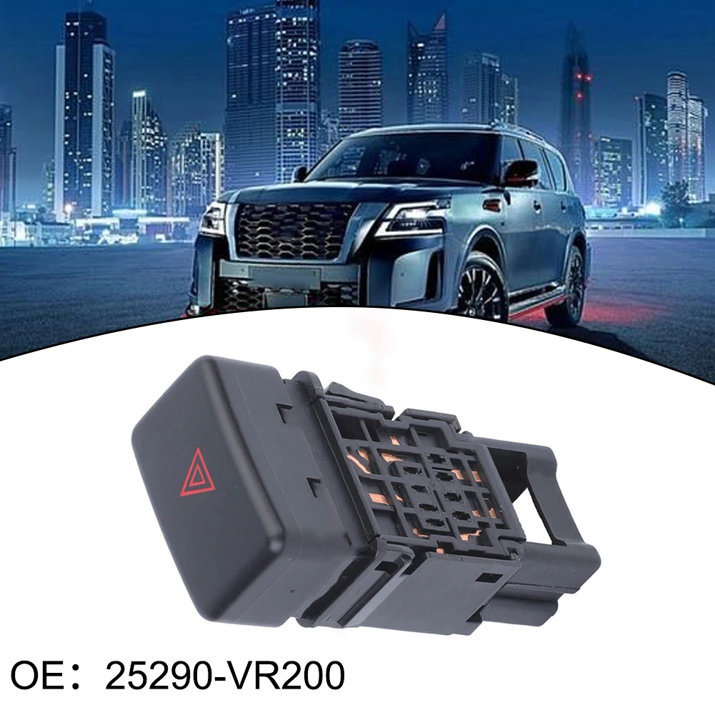 Car Light Switch Car Hazard Light Switch Automotive Repair Anti-corrosion High-quality Materials Quick Installation