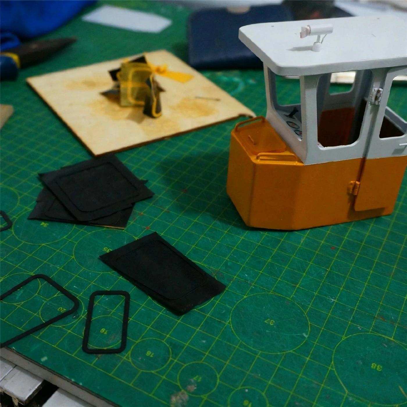 1/18 RC 선박 22cm 시뮬레이션 Q1 원격 조종 예인선 고토크 180 모터 RC 선박 모델 키트 장난감