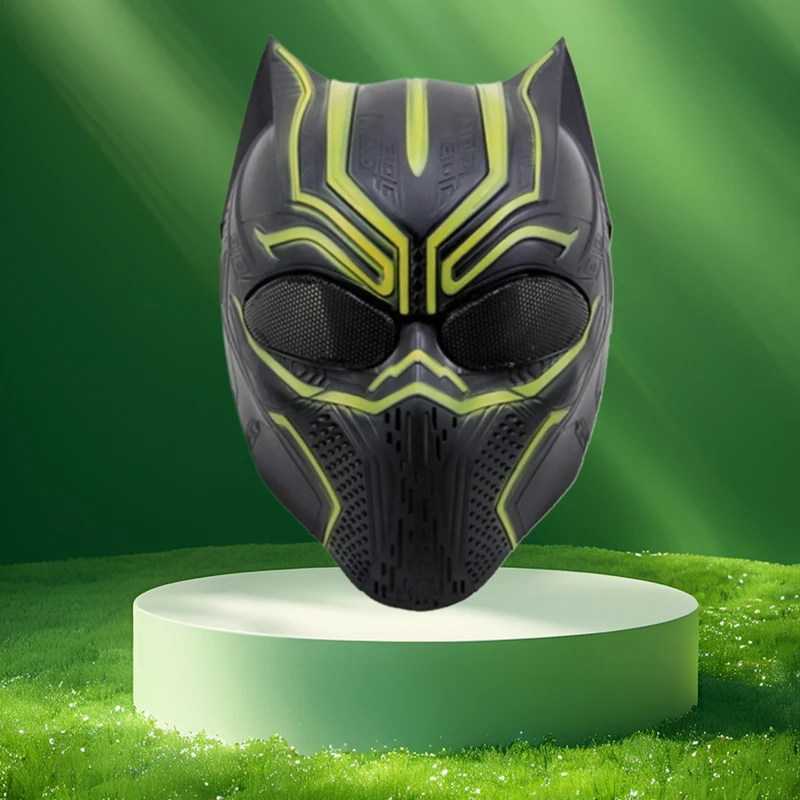 

Military Wargame Cosplay Halloween Black Skull Ghost Masks Tactical Airsoft Paintball Full Face Protective Black Panther Masks