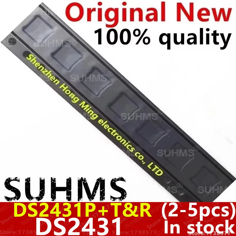 (2-5piece)100% New DS2431P+T&R DS2431P DS2431 DS+2431 TSOC-6 Chipset