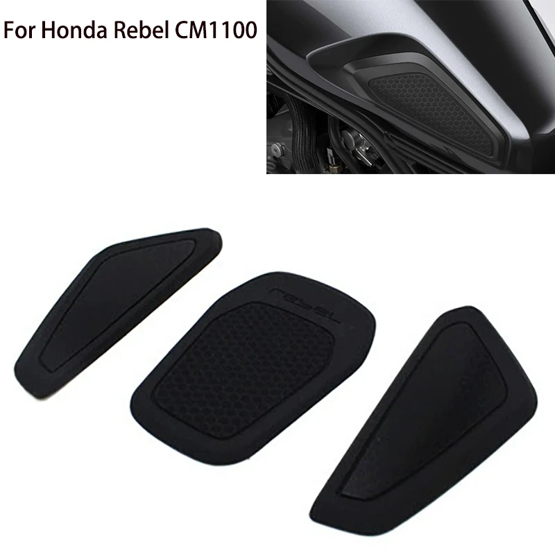 

For Honda Rebel 1100 CM1100 Motorcycle Fuel Tank Anti Slip Side Sticker Heat Insulation Sticker Fuel Tank Protection Sticker