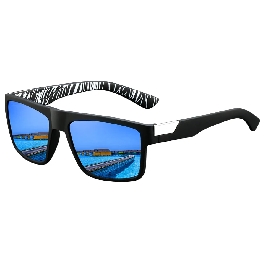 

Fashion Classic Square UV400 Sunglasses Men Women Driving Fishing Colorful Trendy Lightweight Outdoor Goggles