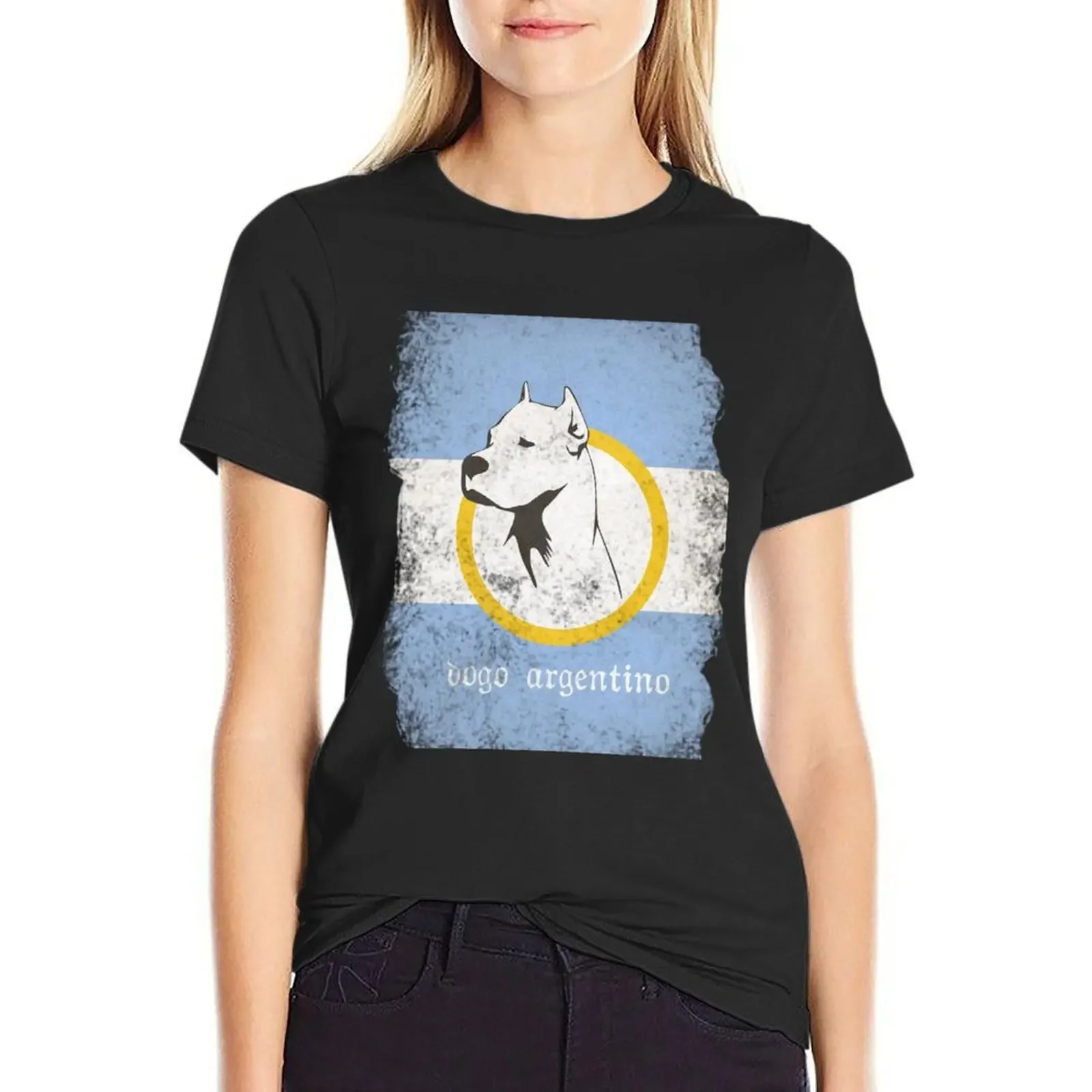 

Dogo Argentino T-Shirt quick drying Blouse new edition t shirt for Women