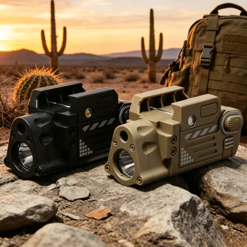 

SBAL PL Red Laser Sight Plastic Strobe LED Flashlight Scout Light Tactical Equipment for Airsoft Hunting Practice