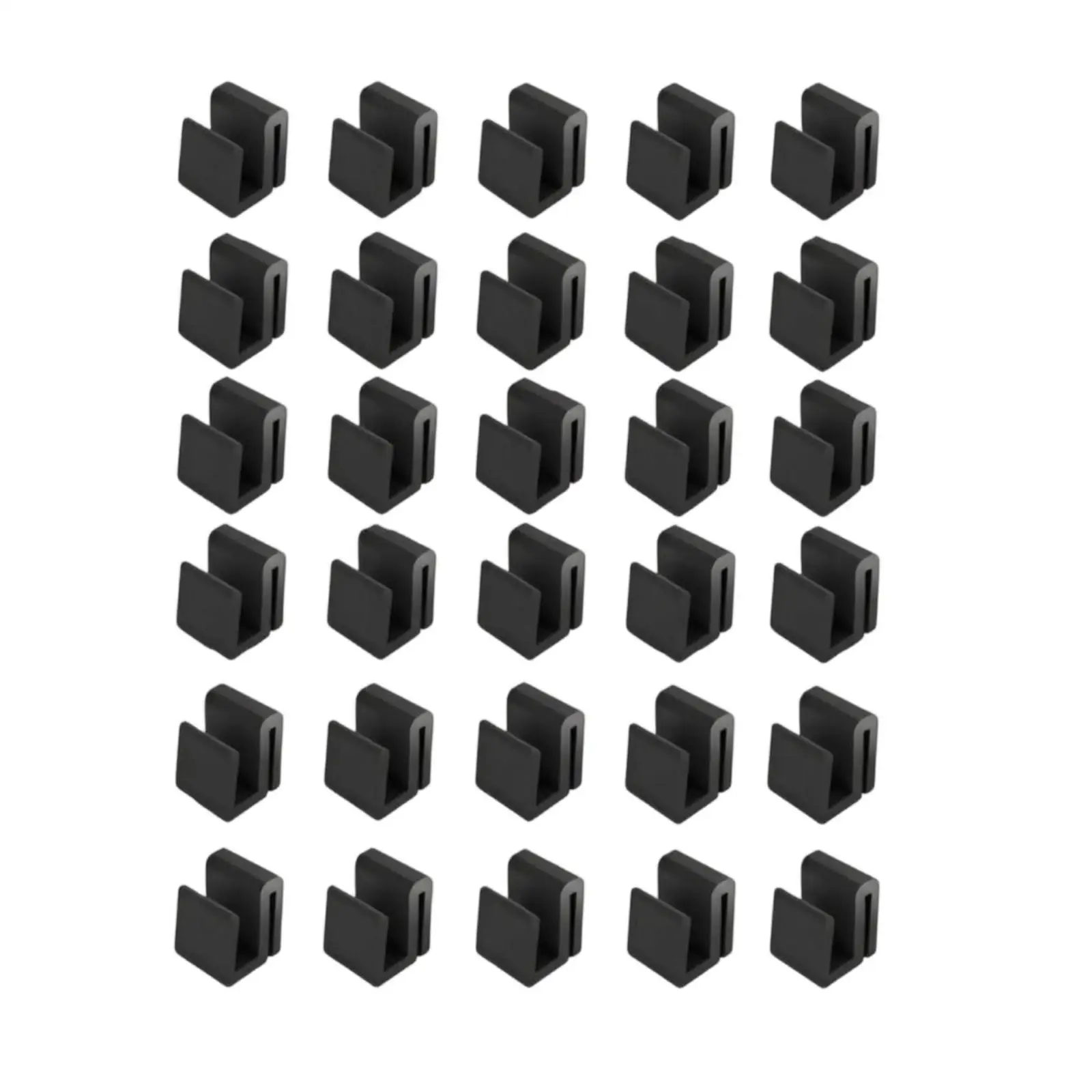 30 Pieces Pergola Clip with Hook Compact Light Hook Plastic for Deck