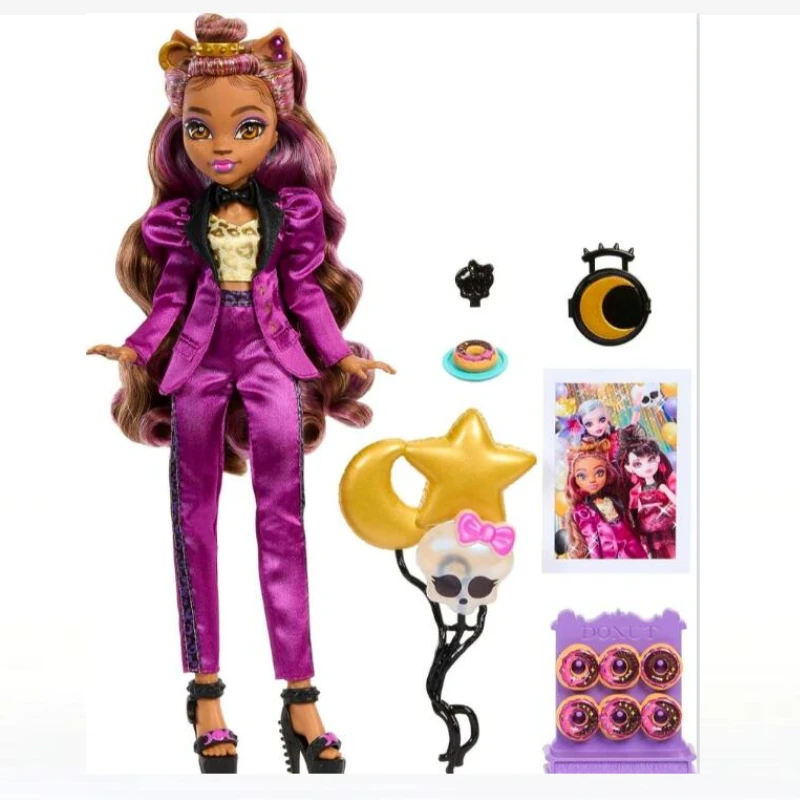 Monster High Ball Series Lagoona Blue Cleo De Nile Clawdeen Wolf Doll Toys Hobbies Action Figures Holiday Gifts for Children