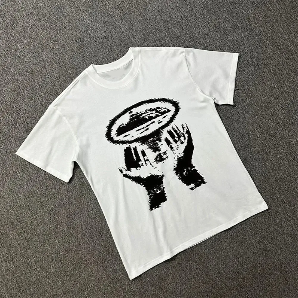 2026 Neues Damen Bedrucktes T-Shirt Street Fashion Kleidung Avantgarde-Stil Mode Harajuku Kawaii T-Shirt Damen Y2K Bekleidung – Detail 4
