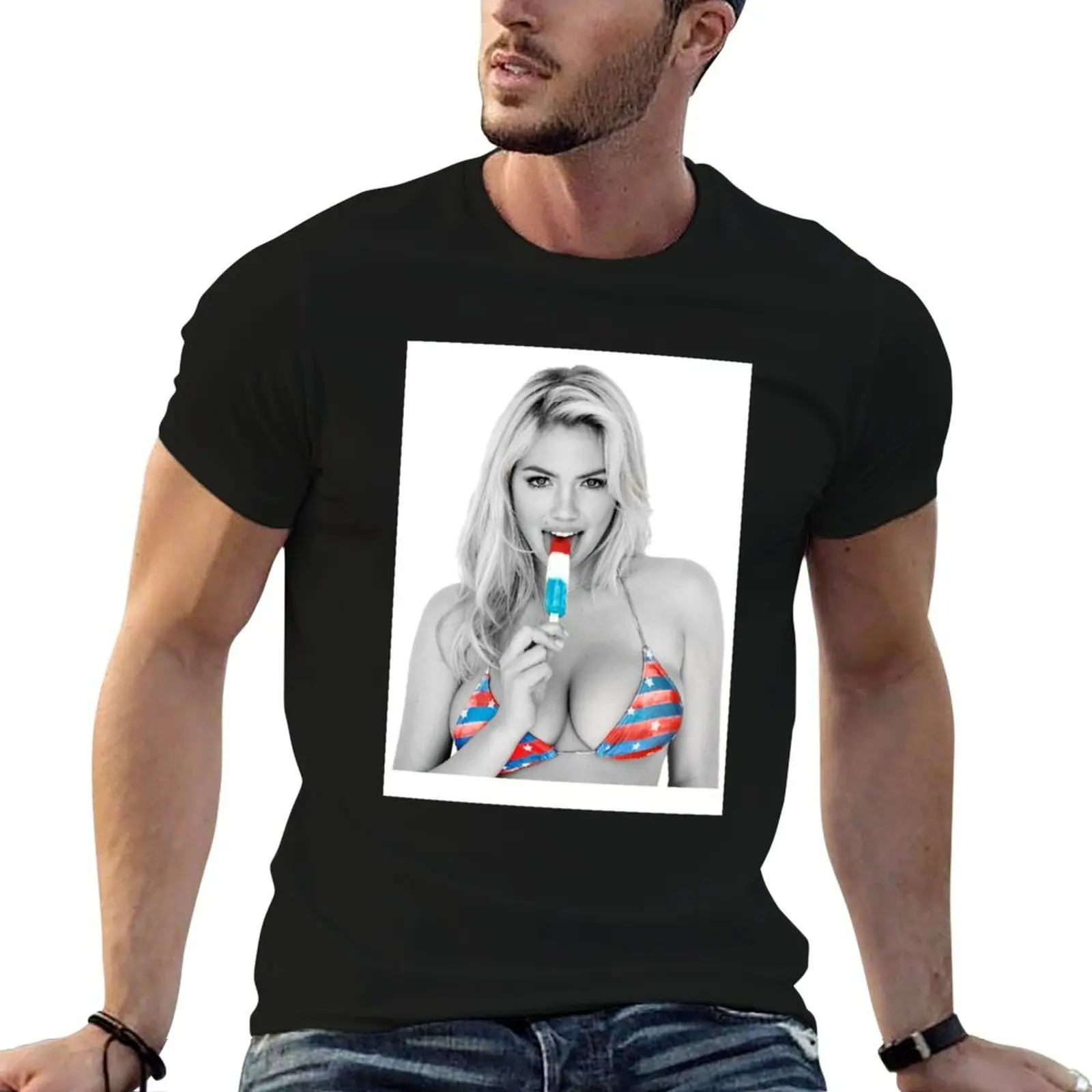 

Kate Upton T-Shirt cotton t shirt man t shirts for man pack white T-Shirt
