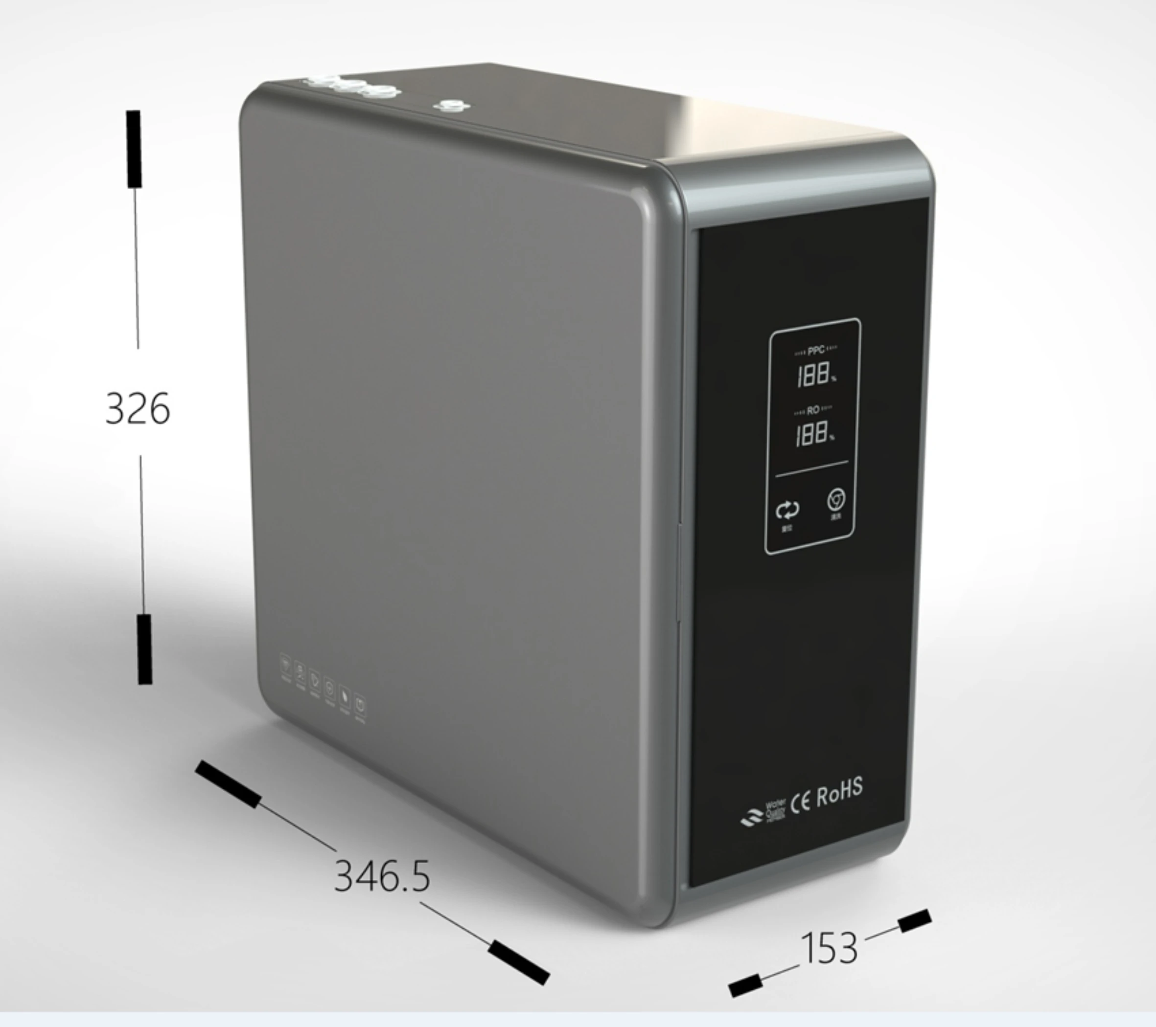 

Desktop 600 GPD Kitchen Tap Water Drink Purifier Filter