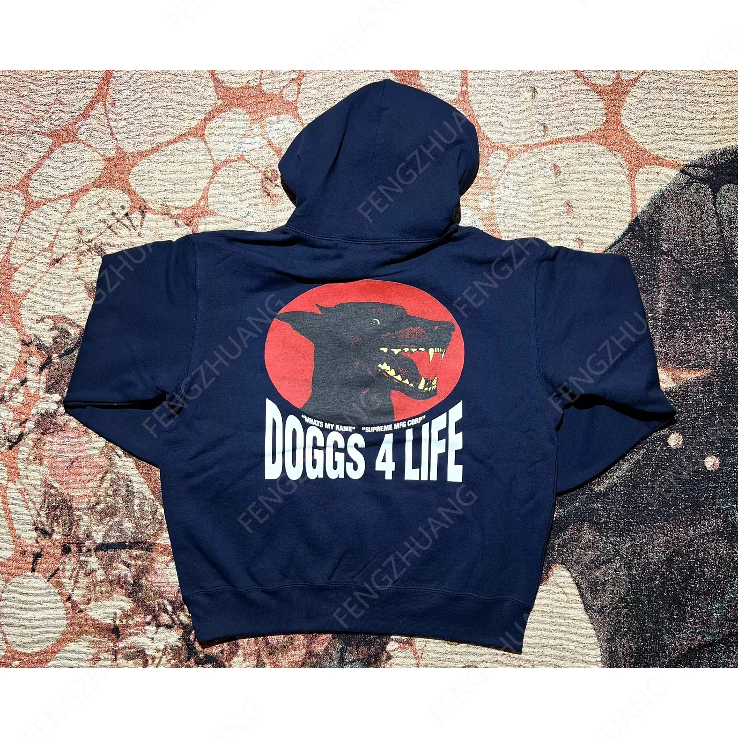 Supreme Doggs Hooded Sweatshirt Unisex Loose Casual Hoodie Pullover Hoodie  Cotton top Oversized Fashion Long Sleeve Hoodie