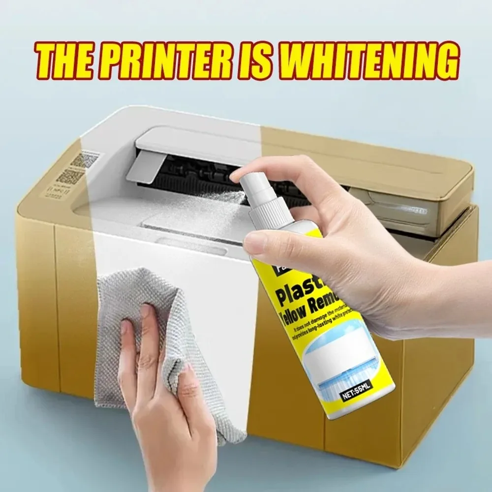 NUEVO removedor amarillo totalmente de plástico: solución amarillenta para paneles de aire acondicionado, removedor de oxidación de carcasa de plástico para refrigerador