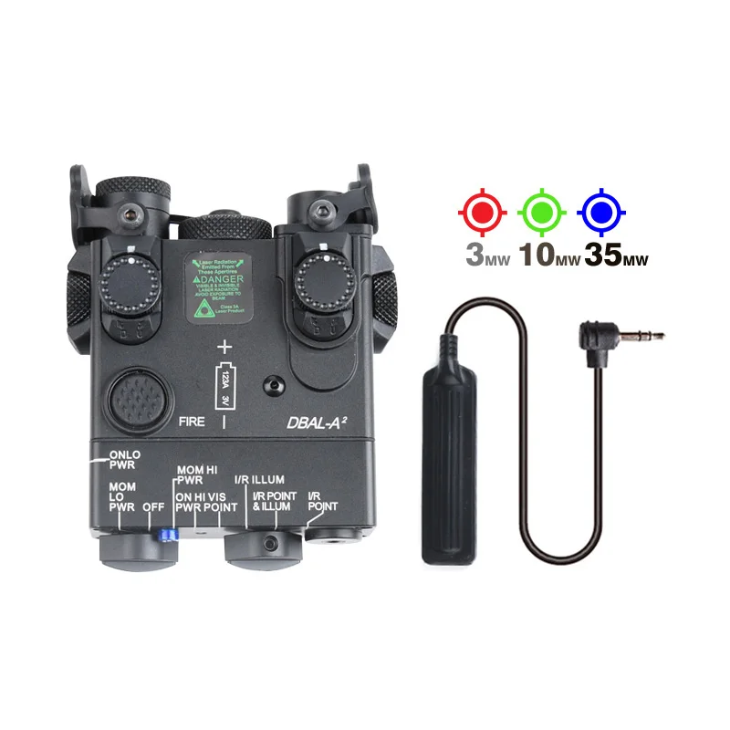 wadsn-dbal-a2-dbal-a2-full-function-red-green-blue-ir-laser-strobe-flashlight-with-light-point-zero-adjustment-for-20mm-rail