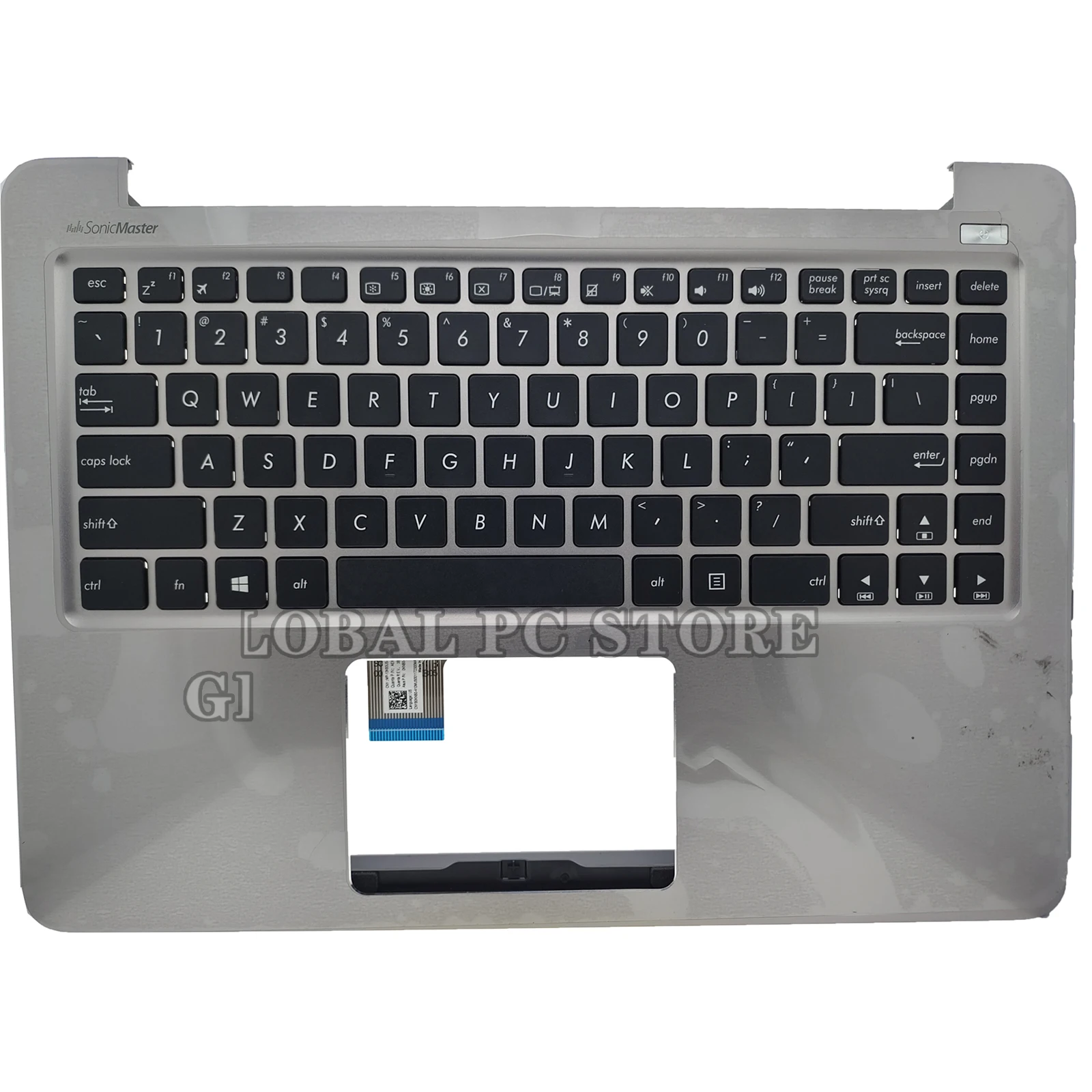 

KEFU K401U For ASUS Laptop Keyboard K401UB K401LB K401UX A401L A401U K401L Keyboard Palmrest C Shell Assembly