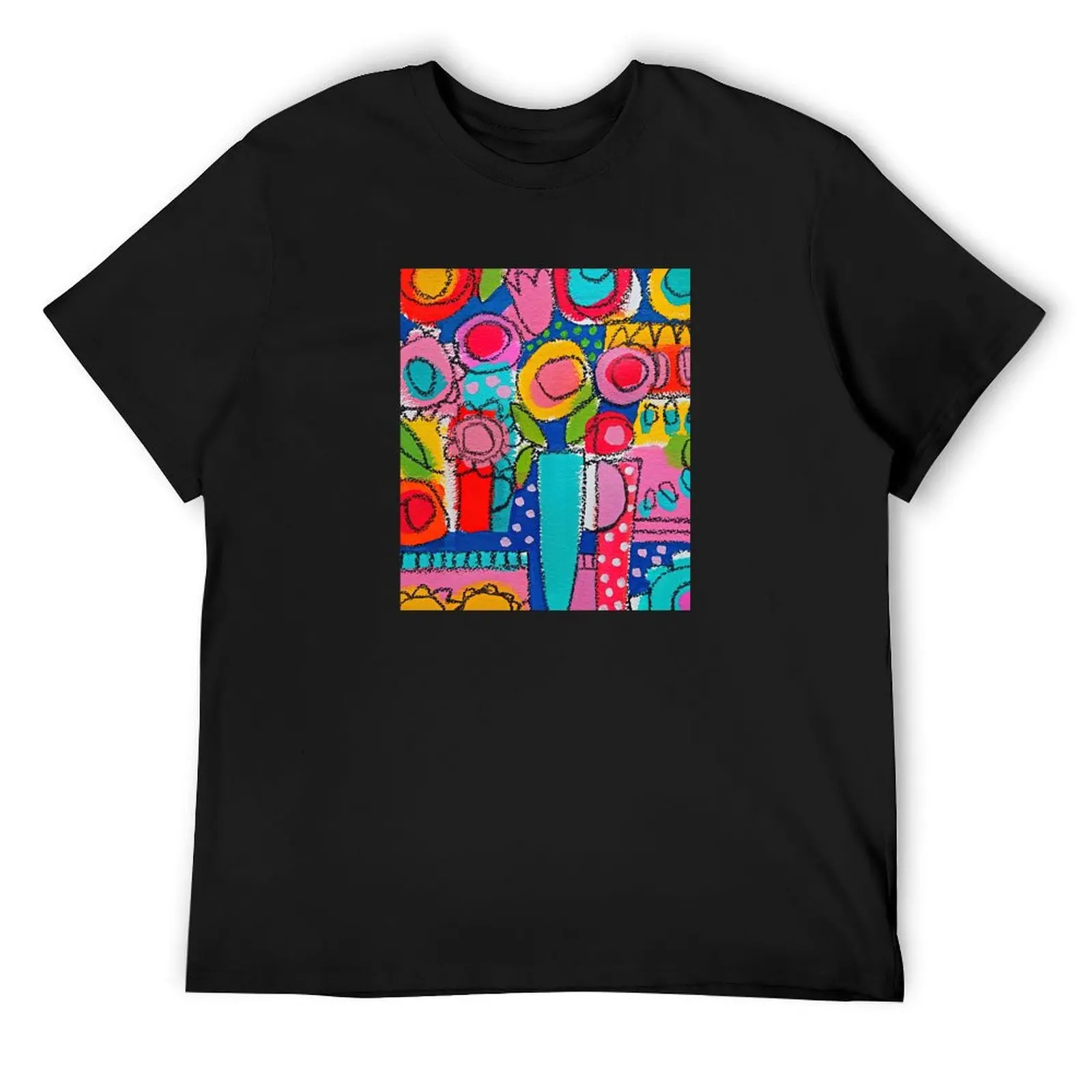 

Still Life with a Polka Dot Vase III T-Shirt customizeds Blouse customs T-shirt men