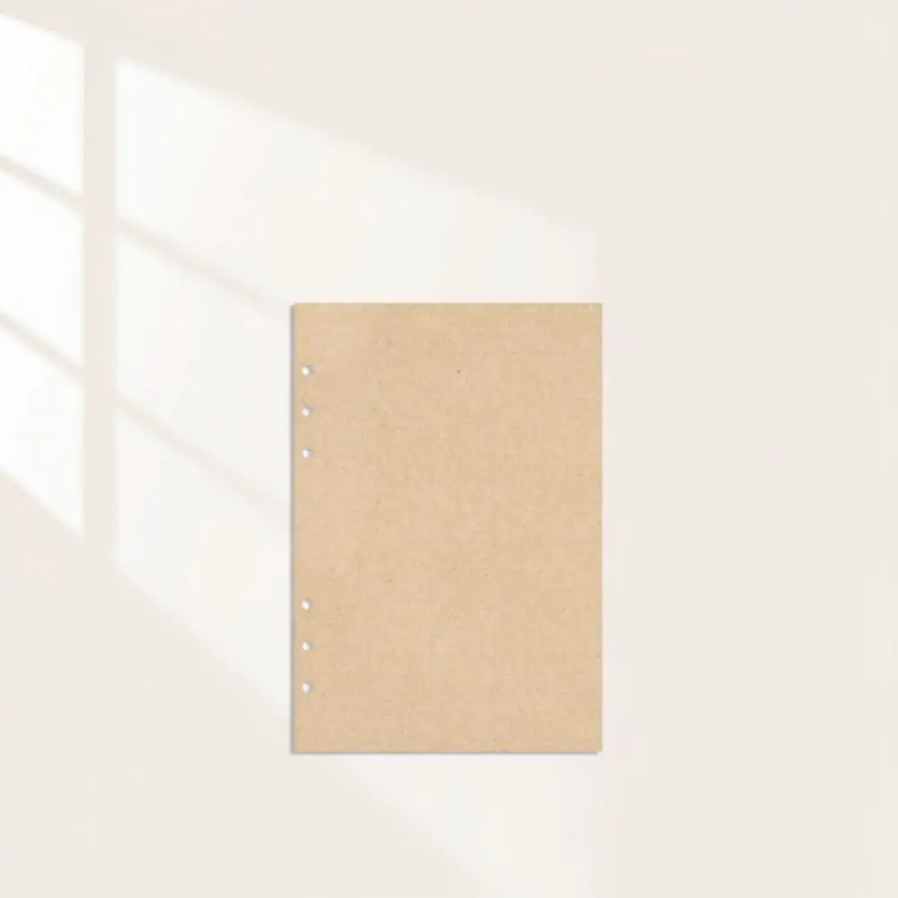 Vintage Scrapbook Album Kraft Paper Loose Leaf Binder Graduation Memory Book DIY Hand Drawing Sketchbook Photo Storage Holder
