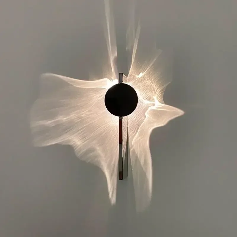 

Minimalist LED Lamp Living Room Background Wall Lamp Foyer Bedroom Bedside LED Wall Lamp Aisle Atmosphere Creative Wall Hanging