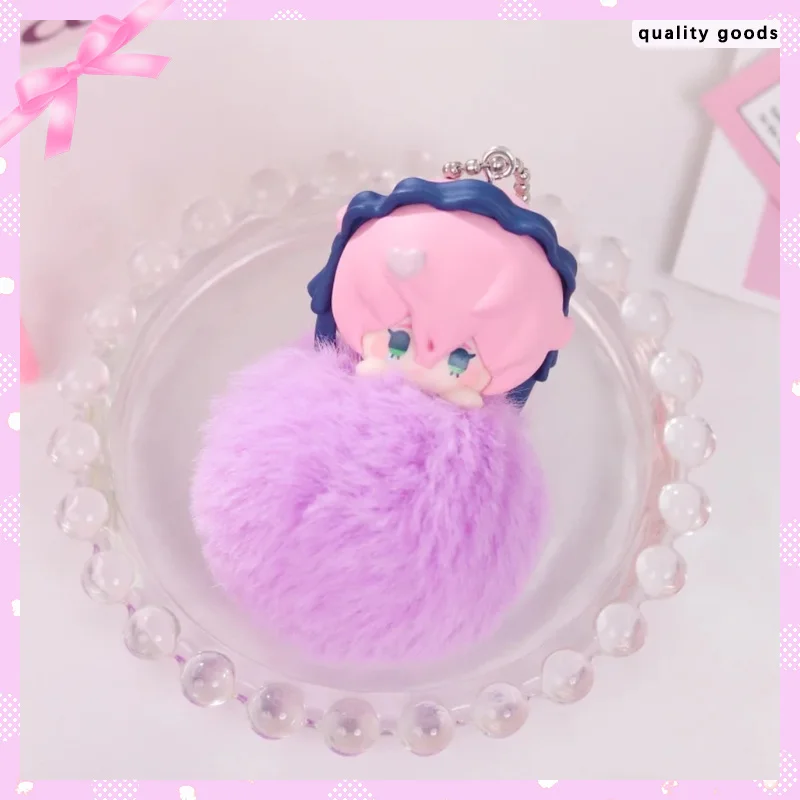 

Anime Alien Stage Character Keychain Luka Sua Ivan Mizi Hyuna Maumet Mini Plush Cosplay Mascot Trendy Blind Box Gift