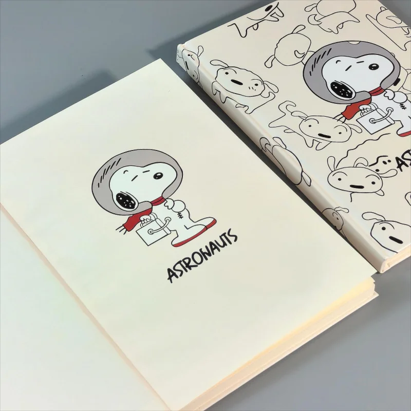 Anime Snoopy Notebook Cartoon Peanuts Journal Cute Student Hard Shell Snoopy Notebook Wholesale Kawaii Girl Hand Ledger Gift