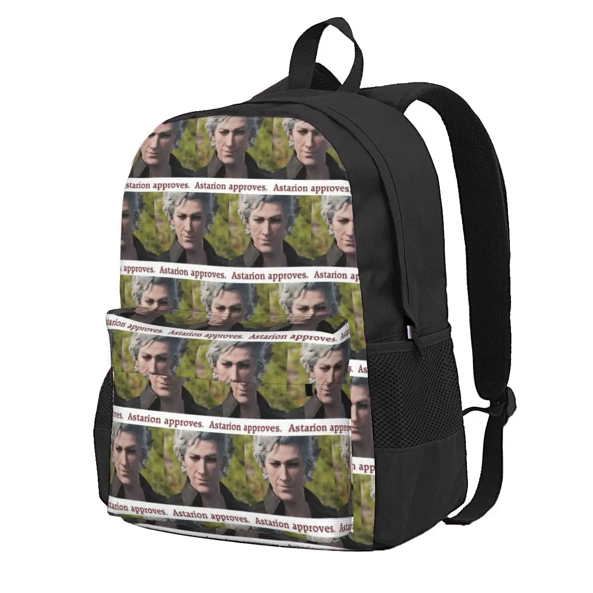 

Astarion Approves Meme Student Backpack School Bag Hiking Travel Daypack for Boys Girls Fashion Bookbag Shoulder Bags