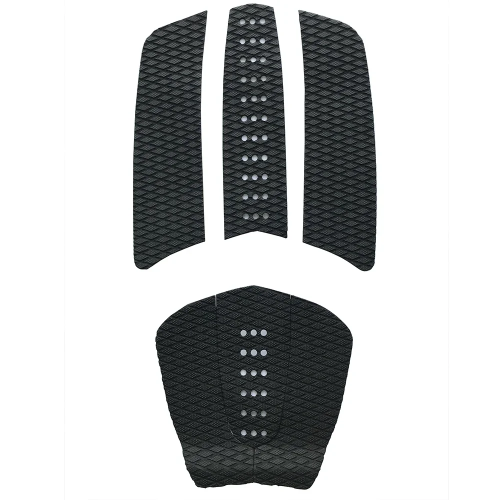 Surfing Traction Pads 6 Piece Dot Cross Stripes Cozy Premium EVA with Grip Surfboard 3M Back Glue Foot Pads Bodyboard Have Fun