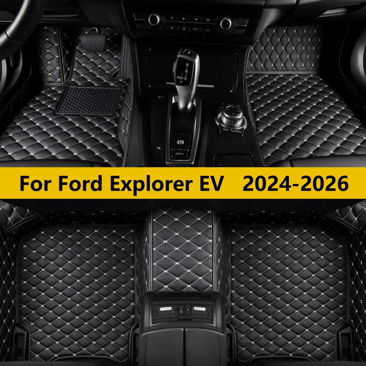 

Car Floor Mats Fit For Ford Explorer EV 2024 2025 2026 Custom Auto Interior Accessories Carpets Covers