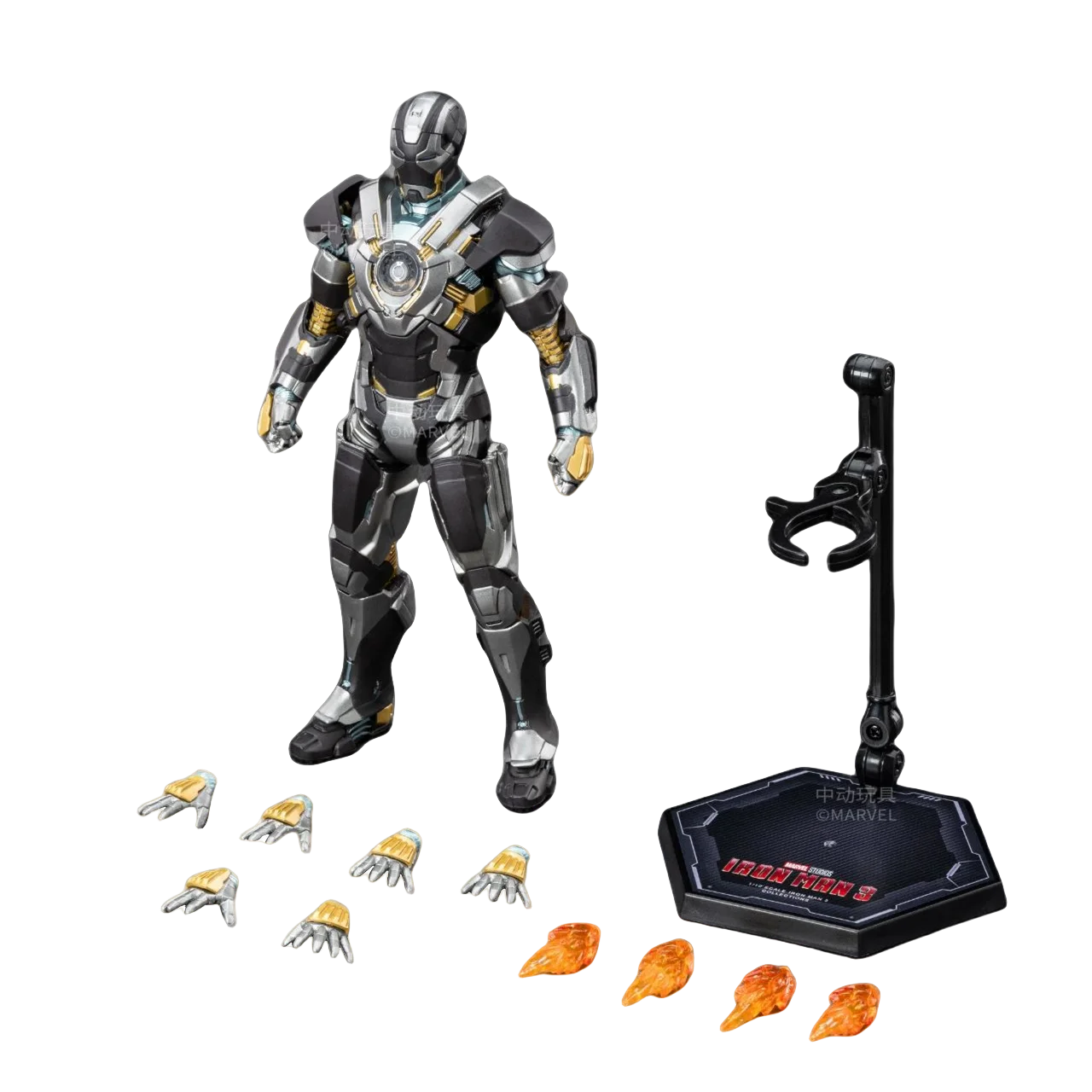 ZD Toys Iron Man Action Figure Mark 35 Red Snapper Iron Man MK24 MK22 MK47 Tony Stark Ironman Figuur Actie Verzamel Speelgoed Cadeau