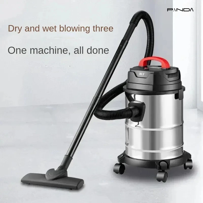 Vacuum cleaner new high-power household small bucket type wet and dry vacuum cleaner decoration industrial vacuum cleaner