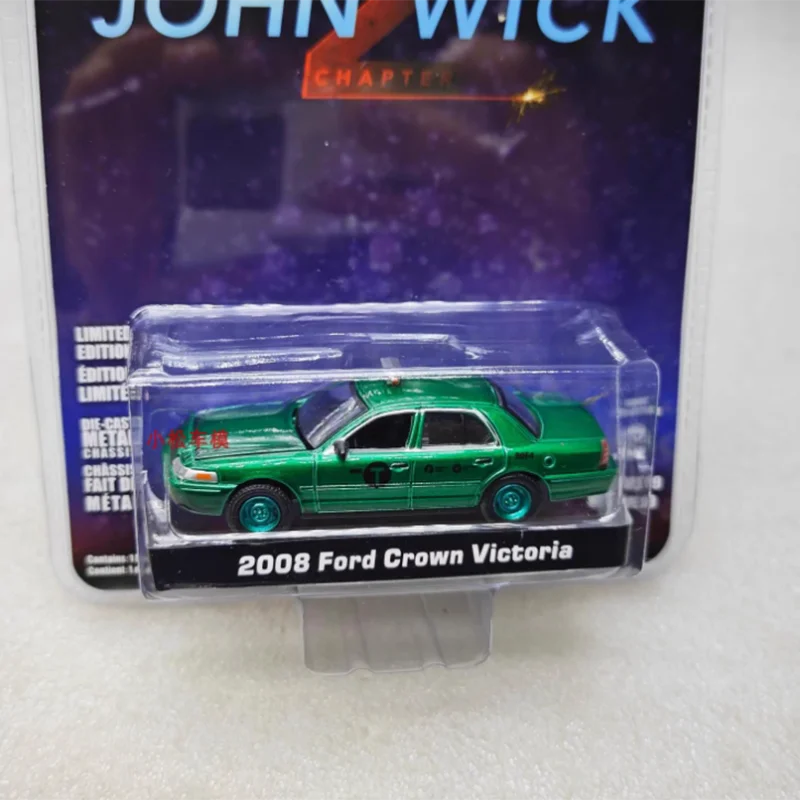 

Greenlight масштаб 1:64 2008, Корона такси, сплав, имитация модели автомобиля, статическая коллекция, украшенные праздничные подарки, игрушки