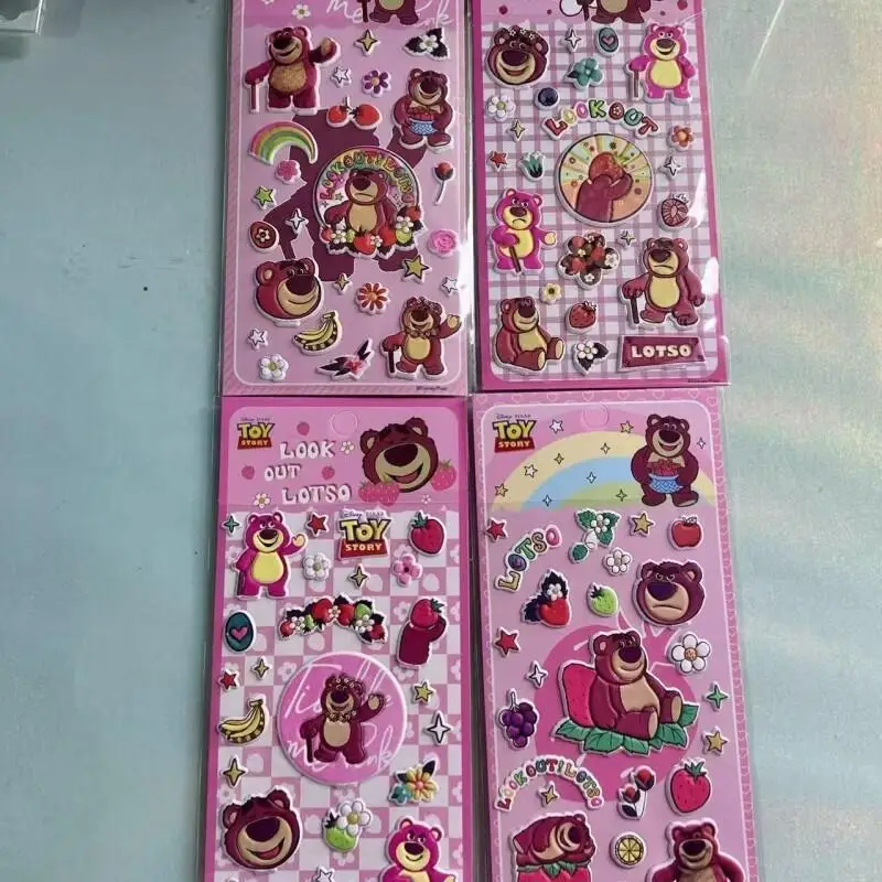 

Disney Anime Lotso 3D Puffy Bubble Stickers Cartoon Cute Stickers Scrapbooking Diy Journal Stationery Decoration Festival Gift