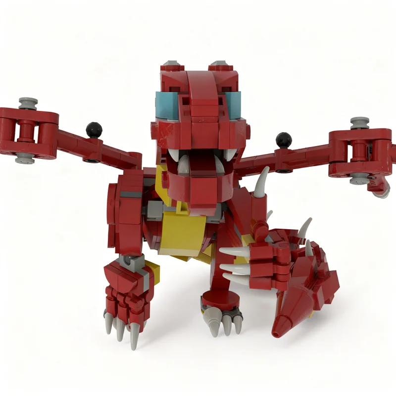 373 pièces MOC Le modèle de construction de blocs d'architecture à l'échelle de figurine miniature le plus optimal, cadeaux de Noël, jouets, idée d'éducation créative