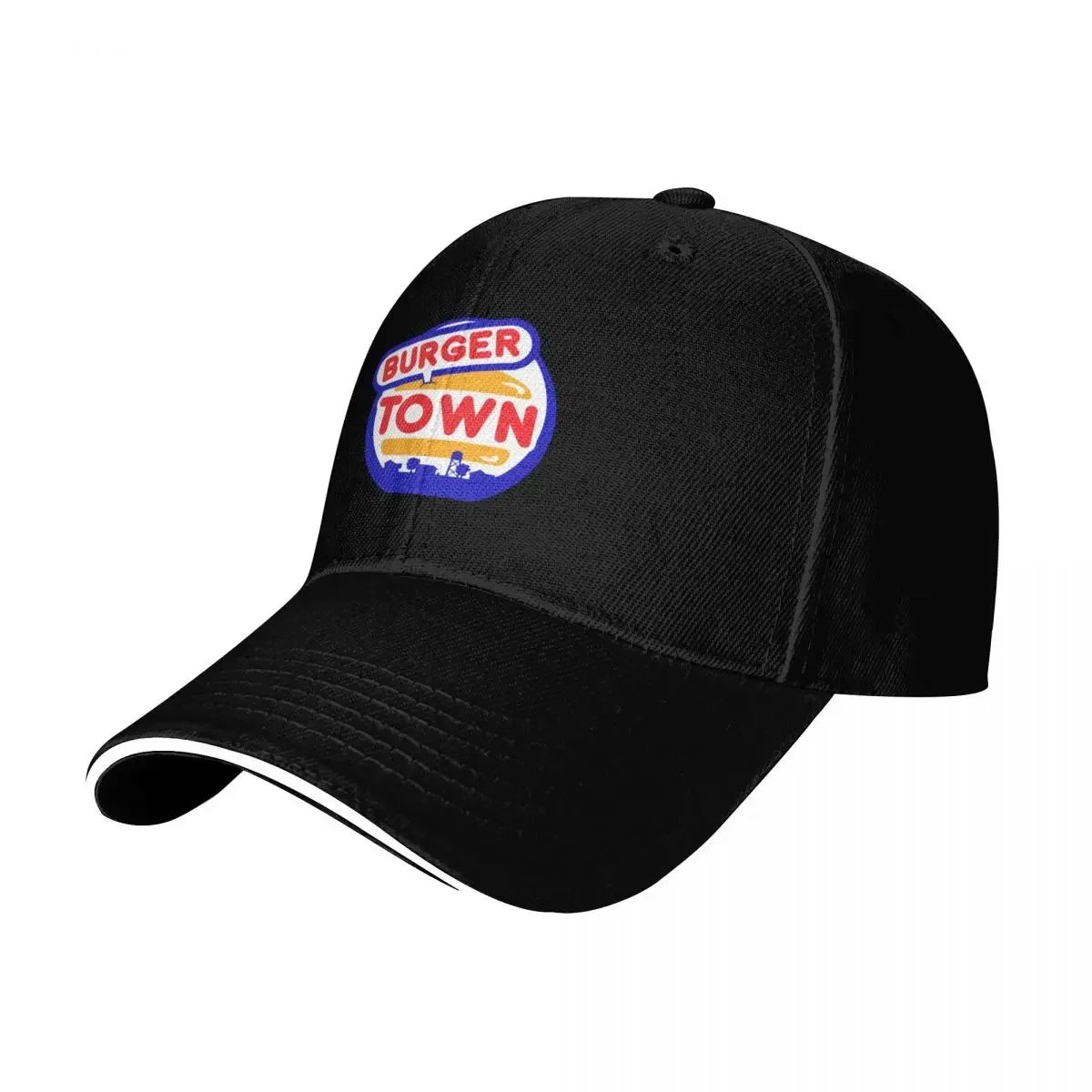 

Burger Town Baseball Cap Kids Hat foam party Hat Horse Hat Sunhat Women Caps Men's