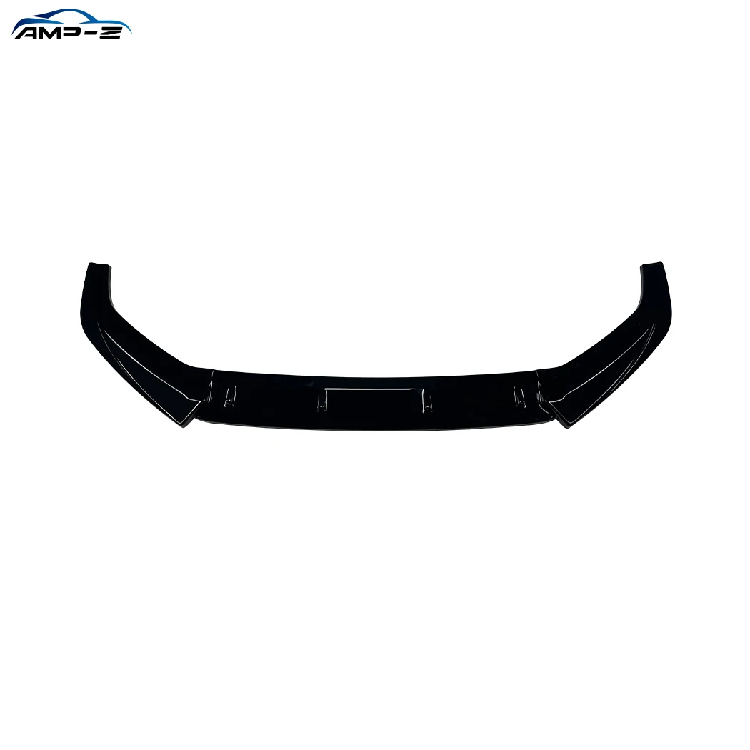 AMP-Z A5 Gloss Black Front Bumper Lip Splitter for Audi A5 S5 F5 Pre-facelift Sline 2017-2020 Car Body Kit