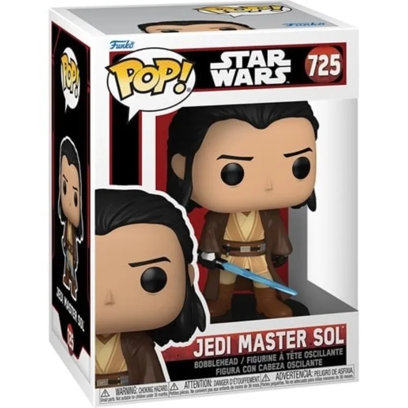 Funko Pop Original Star Wars The Acolyte Anime Figure Qimir Yord Fandar Bazil Sol Action Figure Toys for Boys Girls Gift - Image 5