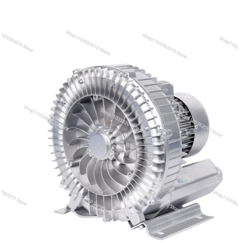

2200W 380V Vortex Blower, Industrial High Pressure Air Pump, Centrifugal Vacuum Pump & Suction Fan for Fish Pond Aerator
