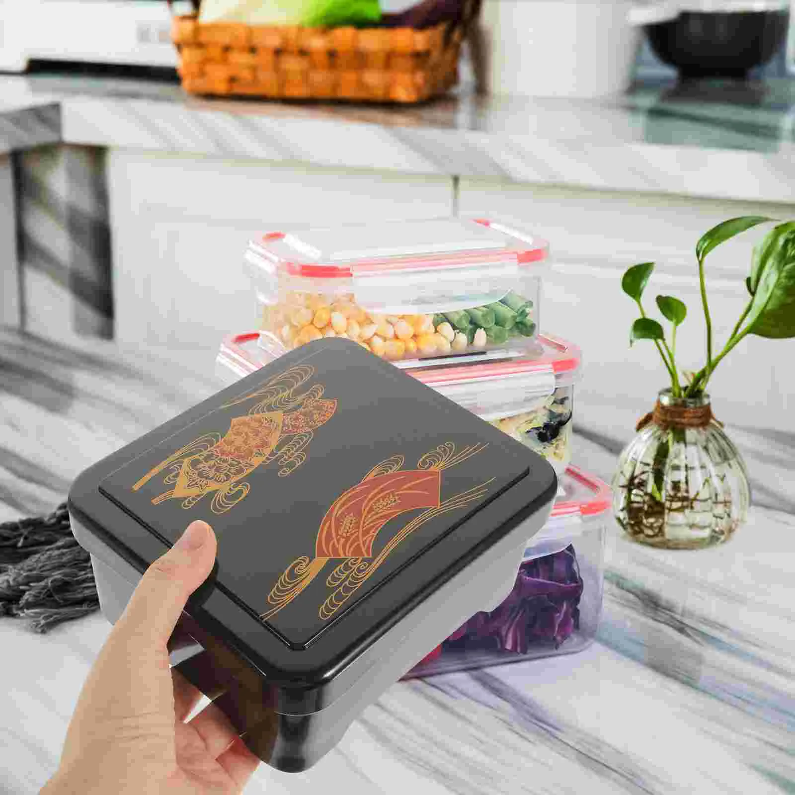 

Cooking Meal Prep Container with Cover Japanese-style Containers Acrylic