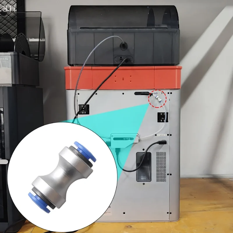 Per Bambu X1 P1 A1 A1mini AMS /AD5M AD5M Pro/K1 Serie Filamento Hub PTFE Adattatore Materiale Tubo Porta di Espansione Parti Della Stampante 3D