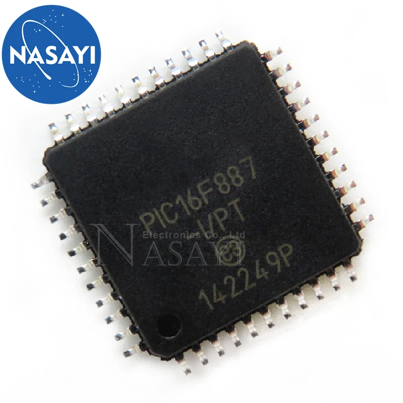 5PCS Chip PIC16F887-I/PT PIC16F887 TQFP-44