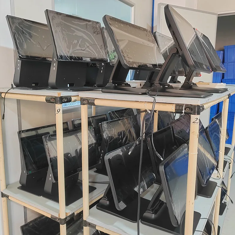 128G أنظمة نقاط البيع محطة ماكينة تسجيل المدفوعات النقدية POS آلة OEM مصنع نقطة المبيعات