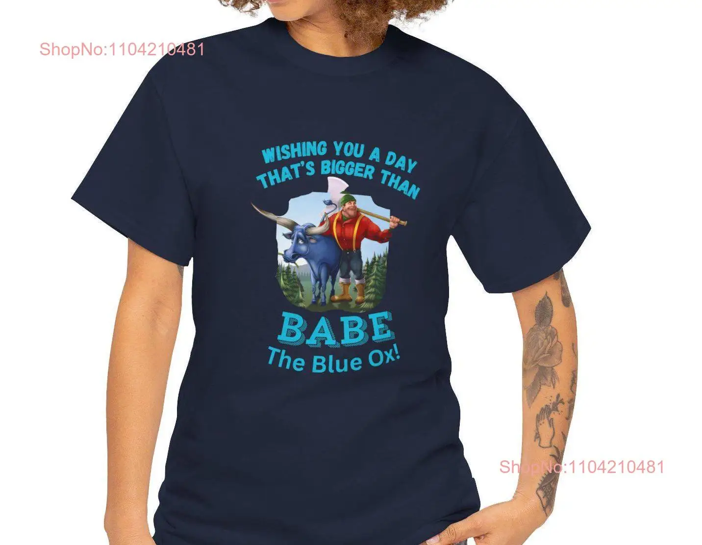 Babe The Blue Ox Day Have A T Shirt Minnesota's Fun Minnesota Souvenir Love long or short sleeves